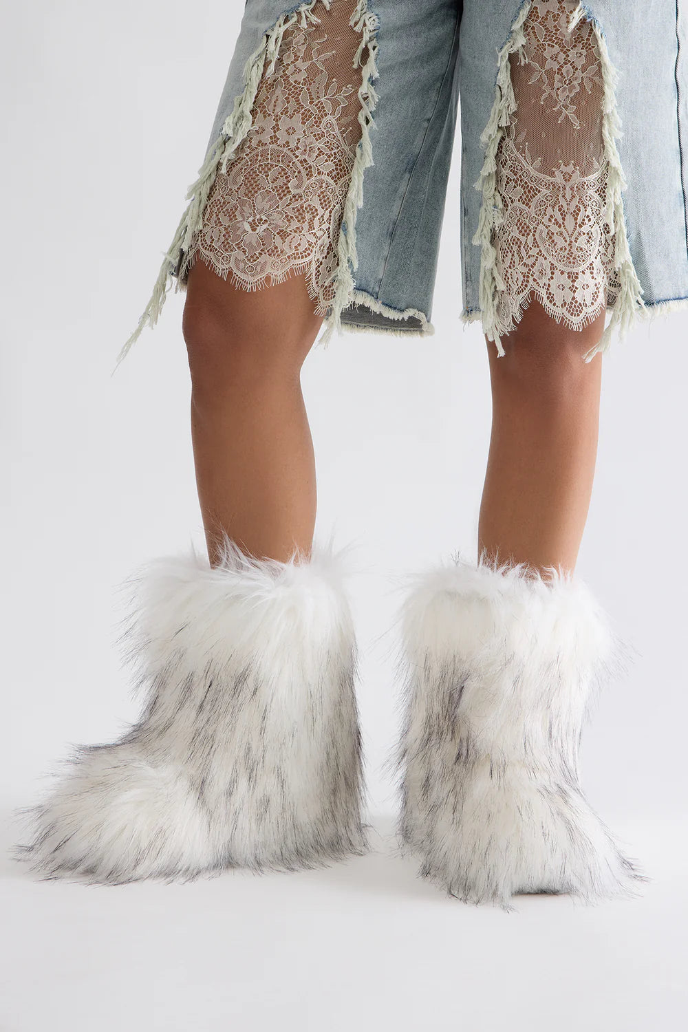 Faux Fur Boots