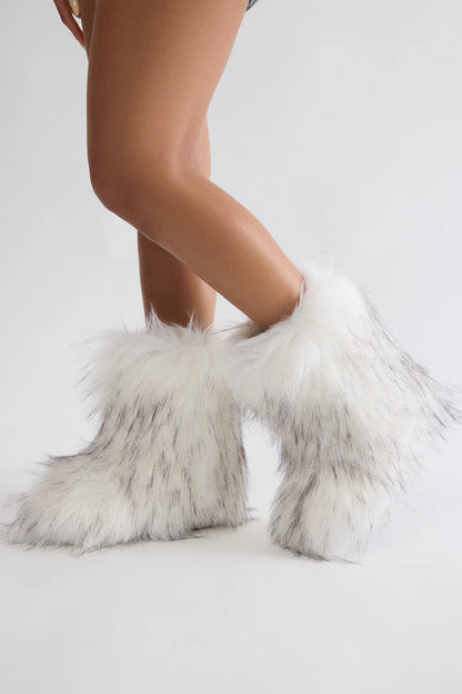 Faux Fur Boots