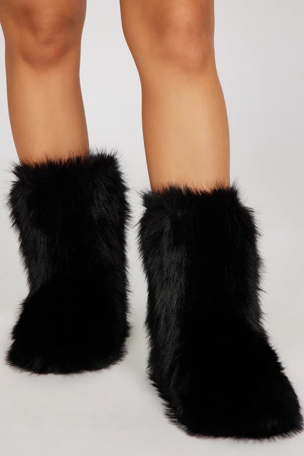 Faux Fur Boots