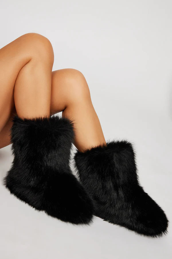 Faux Fur Boots