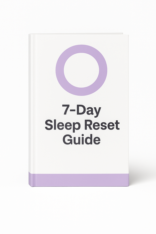 7-Day Sleep Reset Guide
