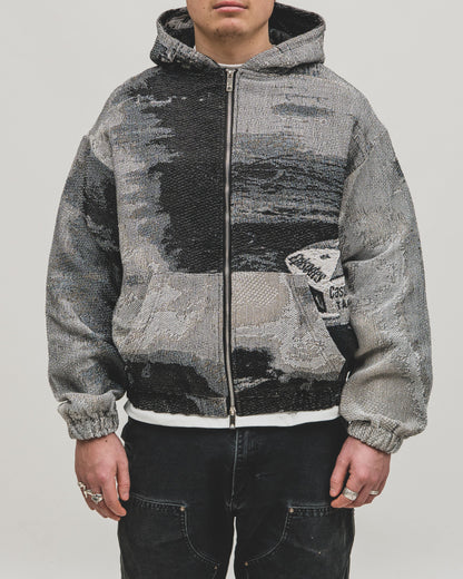 DRIFT Tapestry Zip-Up Hoodie