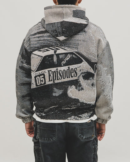 DRIFT Tapestry Zip-Up Hoodie