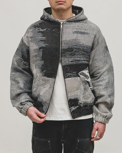 DRIFT Tapestry Zip-Up Hoodie
