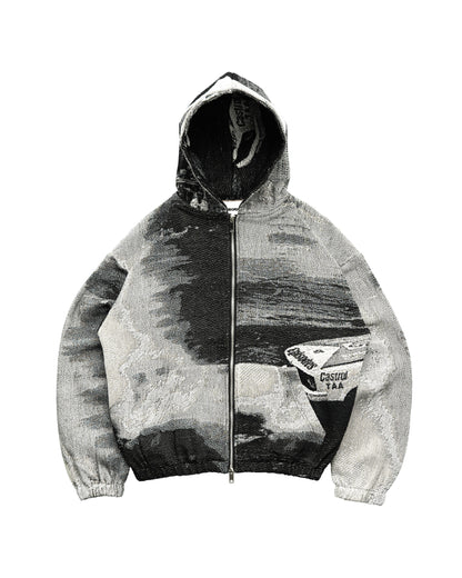 DRIFT Tapestry Zip-Up Hoodie